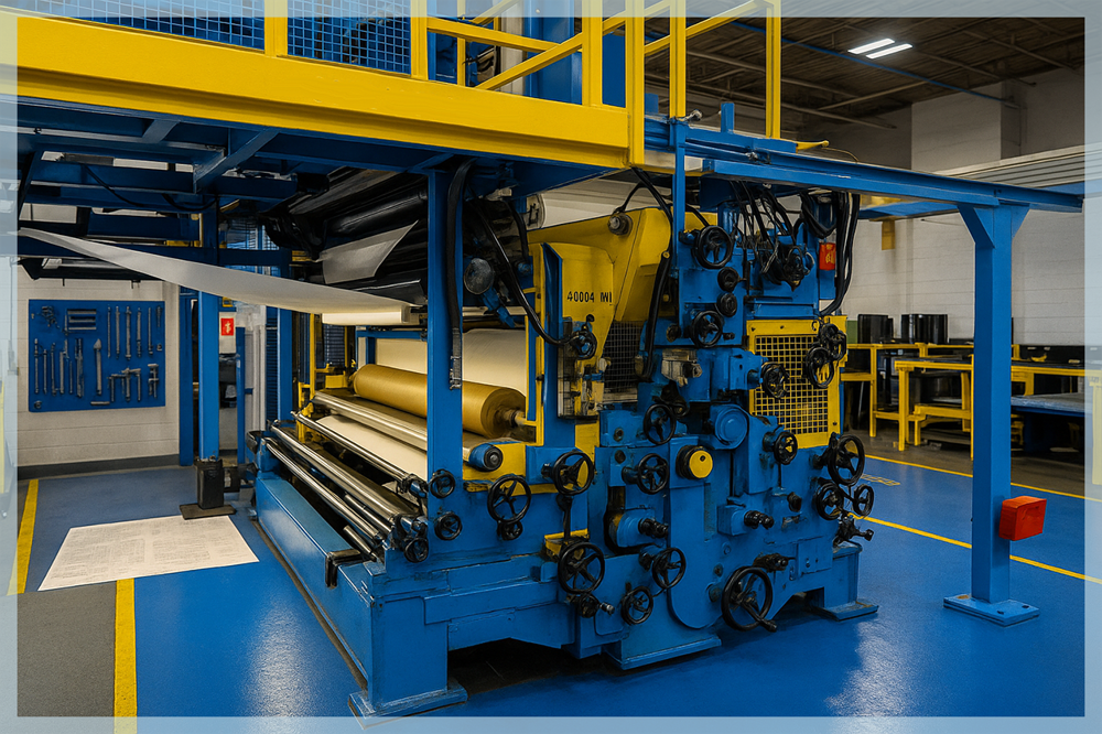 Paper converting equipment
